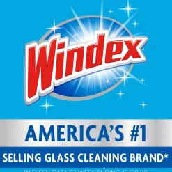 Glass & More Cleaner with Ammonia-D, Unscented, 5 gal. Bag-in-Box Dispenser (696502)<Windex Sale