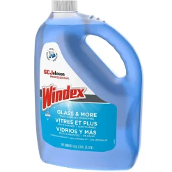 Glass Cleaner with Ammonia-D, Floral, 128 oz., 4/Carton (696503)<Windex