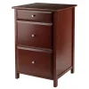 File Cabinets*Winsome Delta File Cabinet, Walnut (94321)