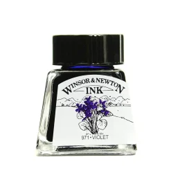 Pens|Winsor & Newton Winsor and Newton Drawing Inks violet 14 ml 688 [Pack of 4]