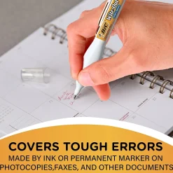 Correction & White-Out|Wite-Out Shake 'N Squeeze Correction Pen, White, 2/Pack (50695)