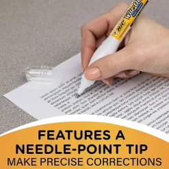 Correction & White-Out|Wite-Out Shake 'N Squeeze Correction Pen, White, 2/Pack (50695)