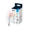 Philips WiZ 40W Equivalent E12 LED Smart Bulb, White (603522)