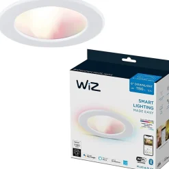 Philips WiZ 12.5W LED Smart Downlight, Multicolor (604298)