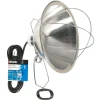 Designer's Edge Woods 0166 10-1/2-Inch Brooder Lamp with Heavy-Duty Clamp, Porcelain Socket, 6-Foot Cord