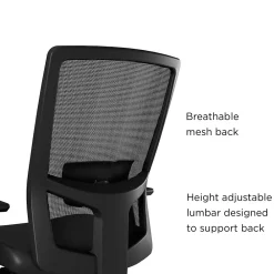 Office Chairs*Workplace 2.0 Workplace2.0™ 500 Series Vinyl and Mesh Task Chair, Black (51974)