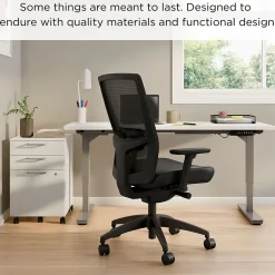 Office Chairs*Workplace 2.0 Workplace2.0™ 500 Series Vinyl and Mesh Task Chair, Black (51974)