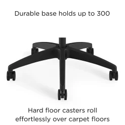 Office Chairs*Workplace 2.0 Workplace2.0™ 500 Series Vinyl and Mesh Task Chair, Black (51974)