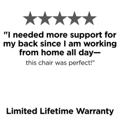 Office Chairs*Workplace 2.0 Workplace2.0™ 500 Series Vinyl and Mesh Task Chair, Black (51974)