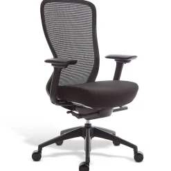 Office Chairs*Workplace 2.0 Workplace2.0™ Ayalon Ergonomic Fabric Swivel Task Chair, Black (UN51505)