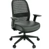 Office Chairs*Workplace 2.0 Workplace2.0 Health™ Bedford Polyurethane/Nylon Task Chair, Black (WP62574)