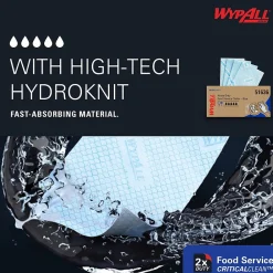 CriticalClean Fabric Food Service Cloths, 23.5