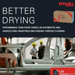 GeneralClean L10 Nylon Cleaning Wipers, 10.25