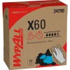 GeneralClean X60 Fabric Cleaning Wipers, 16.8" x 9.1", White, 118 Wipers/Box (34790)<WypAll
