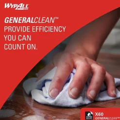 GeneralClean X60 Nylon Cleaning Wipers, 13.4