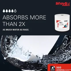 GeneralClean X60 Nylon Cleaning Wipers, 13.4