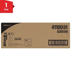 PowerClean X70 Cloths, 14.9" x 16.6", White, 300 Sheets/Box (41100)<WypAll Discount