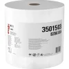 X50 Polyester Cleaning Wipers, 13.4" x 9.8", White, 1100 Sheets/Roll (35015)<WypAll Clearance