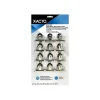 Clips & Fasteners|X-ACTO #2 Bulldog Magnetic Clips, Metallic, 12/Box (2027)