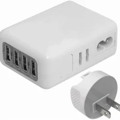 4 Port USB Wall Charger (4XUSBCHARGER4)<4XEM Hot