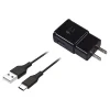 USB Charging Kit/Bundle for Most Smartphones, Black (4XSAMKITUSBCB6)<4XEM