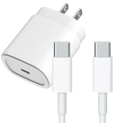 USB-C Charging Kit for iPhone 15 and iPhone 15 Plus, White (4XIPHNKIT6)<4XEM Online