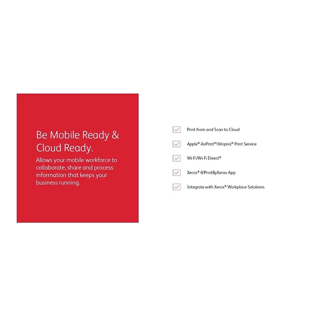 Xerox C325 Wireless Color Laser Printer, All-In-One, Print, Scan, Copy, Fax (C325/DNI )