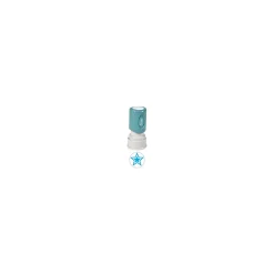 Stamps & Stamp Pads|Cosco Xstamper Pre-inked Stamp, Light Blue Ink "Star" (036005)