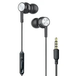 In-Ear Earbuds with Microphone, Black (XYS-E3512BK)<XYST Discount