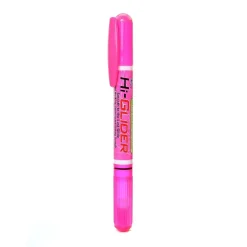 Highlighters|Yasutomo Hi-Glider Gel Stick Highlighter, Pink, 15/Pack (98428-PK15)