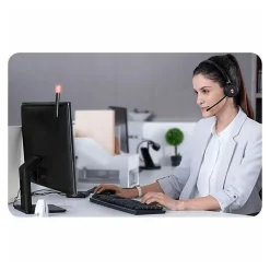 WH62 Wireless Over-Ear Headphones, Black (1308006C)<YeaLink New