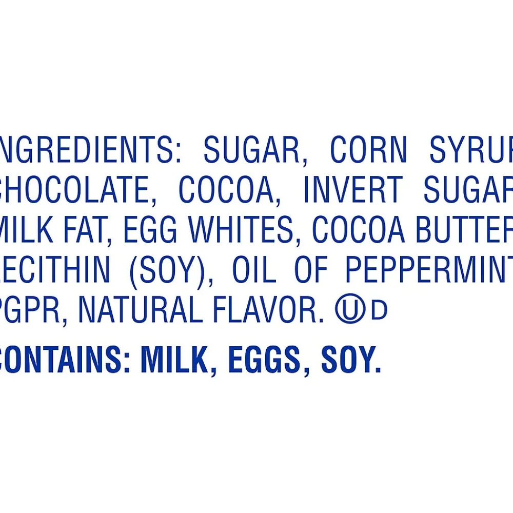 York Dark Chocolate Peppermint Patties Candy Packs, 1.4 oz., 36/Box (00330)