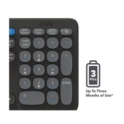 Best Zagg Pro Wireless Keyboard, Black (103210886)