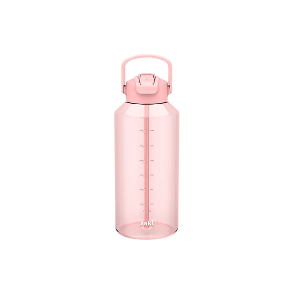 Zak! Liberty Plastic Water Bottle, 64 oz., Coral (2546-X270)