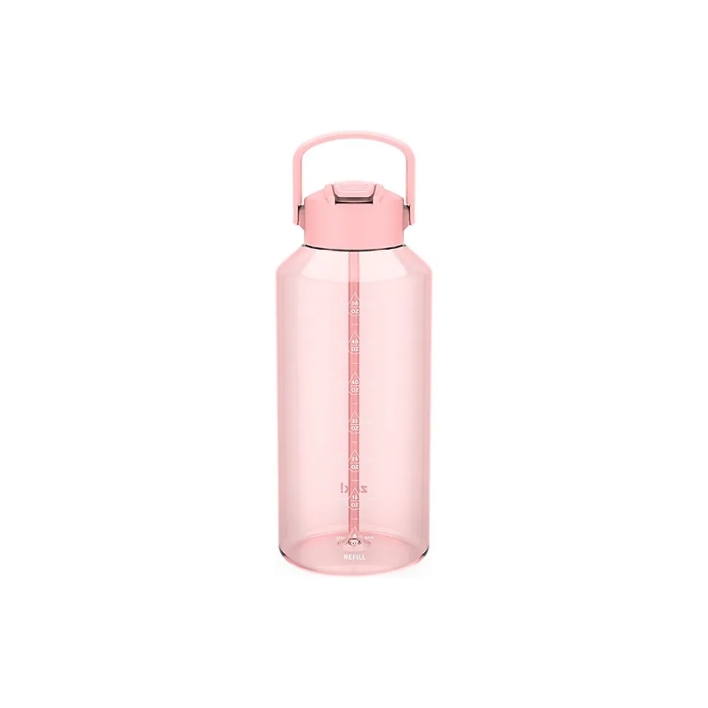 Zak! Liberty Plastic Water Bottle, 64 oz., Coral (2546-X270)