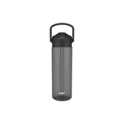 Zak! Liberty Plastic Water Bottle, 24 oz., Ebony (0015-X280)