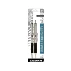 Pens|Zebra F-402 Retractable Ballpoint Pen, Fine Point, 0.7mm, Black Ink, 2 Pack (29212)