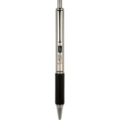 Pens|Zebra F-402 Retractable Ballpoint Pen, Fine Point, 0.7mm, Black Ink, 2 Pack (29212)