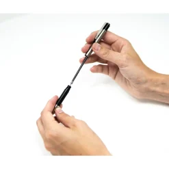 Pens|Zebra G-301 Retractable Gel Pen, Medium Point, 0.7mm, Black Ink, 2 Pack (41312)