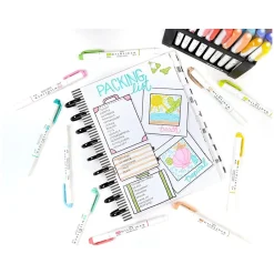 Highlighters|Zebra MILDLINER Double-Ended Creative Highlighter, Chisel/Bullet Tip, Green, 6/Pack (78140R)