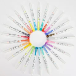 Highlighters|Zebra Mildliner Twin Tip Highlighters, Bullet/Chisel Tip, Complete Assorted, 25/Pack (78525)