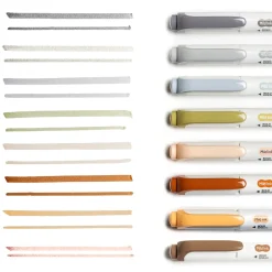 Highlighters|Zebra Mildliner Twin Tip Highlighters, Bullet/Chisel Tip, Neutral Assorted, 8/Pack (78208)