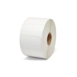 Labels|Zebra PolyPro 3000T Polypropylene Thermal Transfer Label, White, 1" x 2", 8 Rolls (17154)