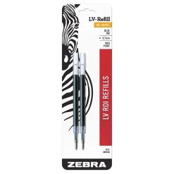 Pens|Zebra Sarasa Dry Gel-Ink Pen Refill, Medium Point, Blue Ink, 2 Pack (87022)