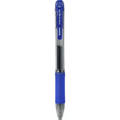 Pens|Zebra Sarasa Dry X20 Retractable Gel Pen, Medium Point, 0.7mm, Blue Ink, 12/Pack (46820)
