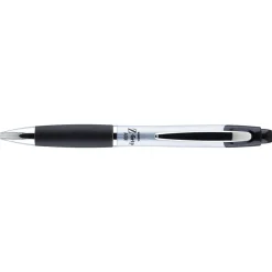 Pens|Zebra Z-Grip Max Retractable Ballpoint Pen, Medium Point, 1.0mm, Black Ink, Dozen (22410)