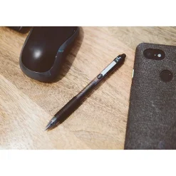 Pens|Zebra Z-Grip Retractable Ballpoint Pen, Medium Point, 1.0mm, Black Ink, 18 Pack (ZEB22218)