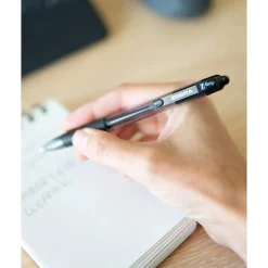 Pens|Zebra Z-Grip Retractable Ballpoint Pen, Medium Point, 1.0mm, Assorted Ink, 24 Pack (12224)