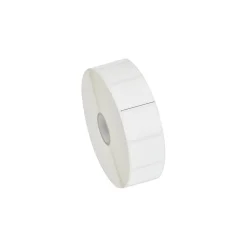 Labels|Zebra Technologies Zebra Z-Perform 2000D Thermal Label, 1"L x 1 1/4"W, White, 6/Roll