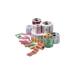 Labels|Zebra Z-Select 10009528 4000T Paper Thermal Transfer Label, White, 1"(H) x 3"(W), 6 Rolls/Case